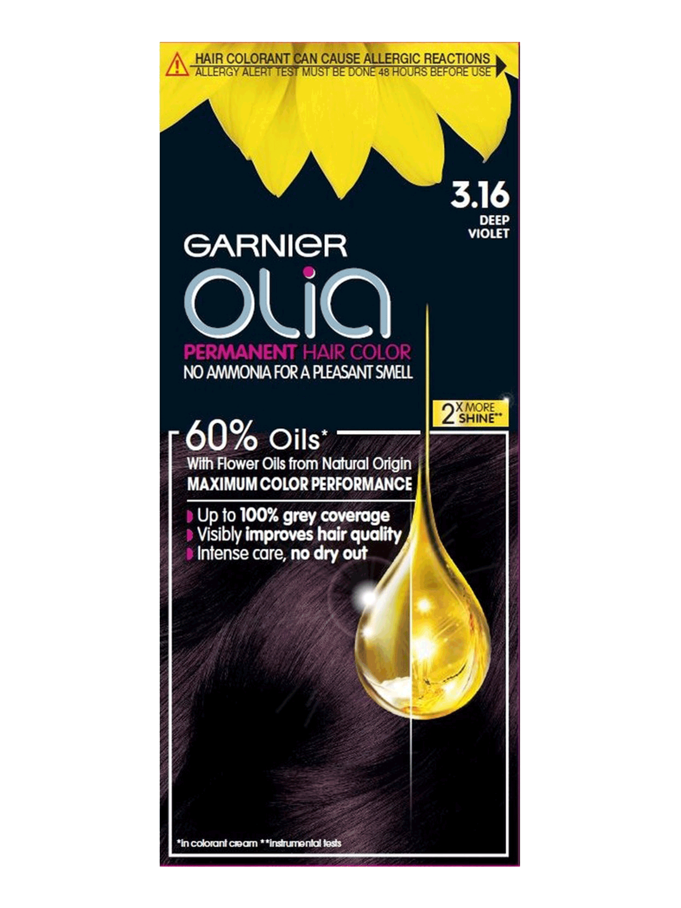 Garnier Olia 3.16 Izrazito temno vijolična