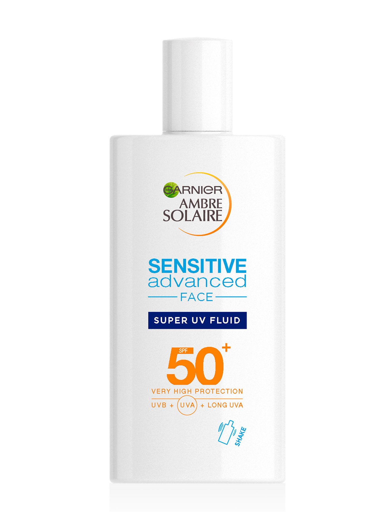 Garnier Ambre Solaire UV fluid za zaščito obraza pred soncem SPF50+ 