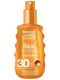 Garnier Ambre Solaire Ideal Bronze losjon v spreju za zaščito pred soncem