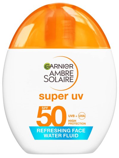Garnier Ambre Solaire super uv fluid za sončno zaščito, SPF50 visoka zaščita, 45ml