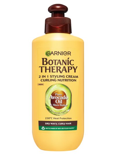 Garnier Botanic Therapy Avocado Krema brez ispiranja za valovite in kodraste lase