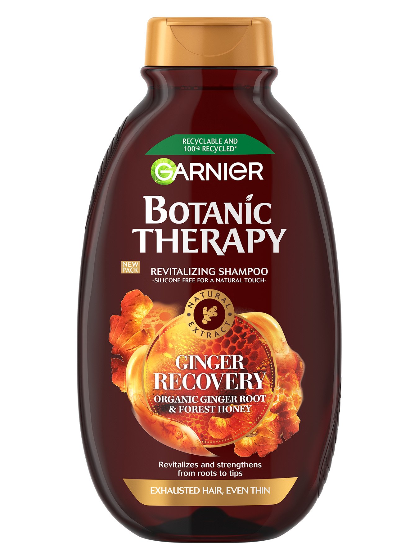 Garnier Botanic Therapy Honey Ginger šampon za iscrpljenu, tanku kosu 