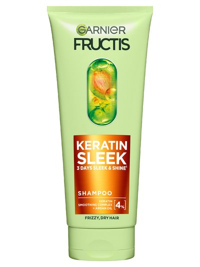 Fructis Keratin Sleek Šampon za neukrotljive, suhe lase 200ML
