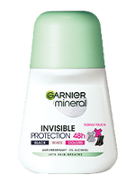 Garnier Mineral Deo Invisible Black, White & Colors Floral 48h antiperspirant Roll-on