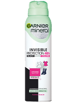 Garnier Mineral Deo Invisible Black, White & Colors Floral 48h antiperspirant Sprej