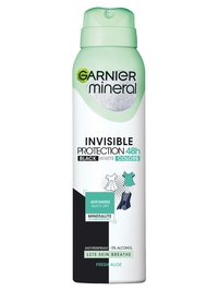 Garnier Mineral Deo Invisible Black, White & Colors Fresh 48h antiperspirant Sprej