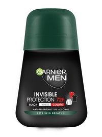 Garnier Mineral Deo Men Invisible Black, White & Colors 72h antiperspirant Roll-on
