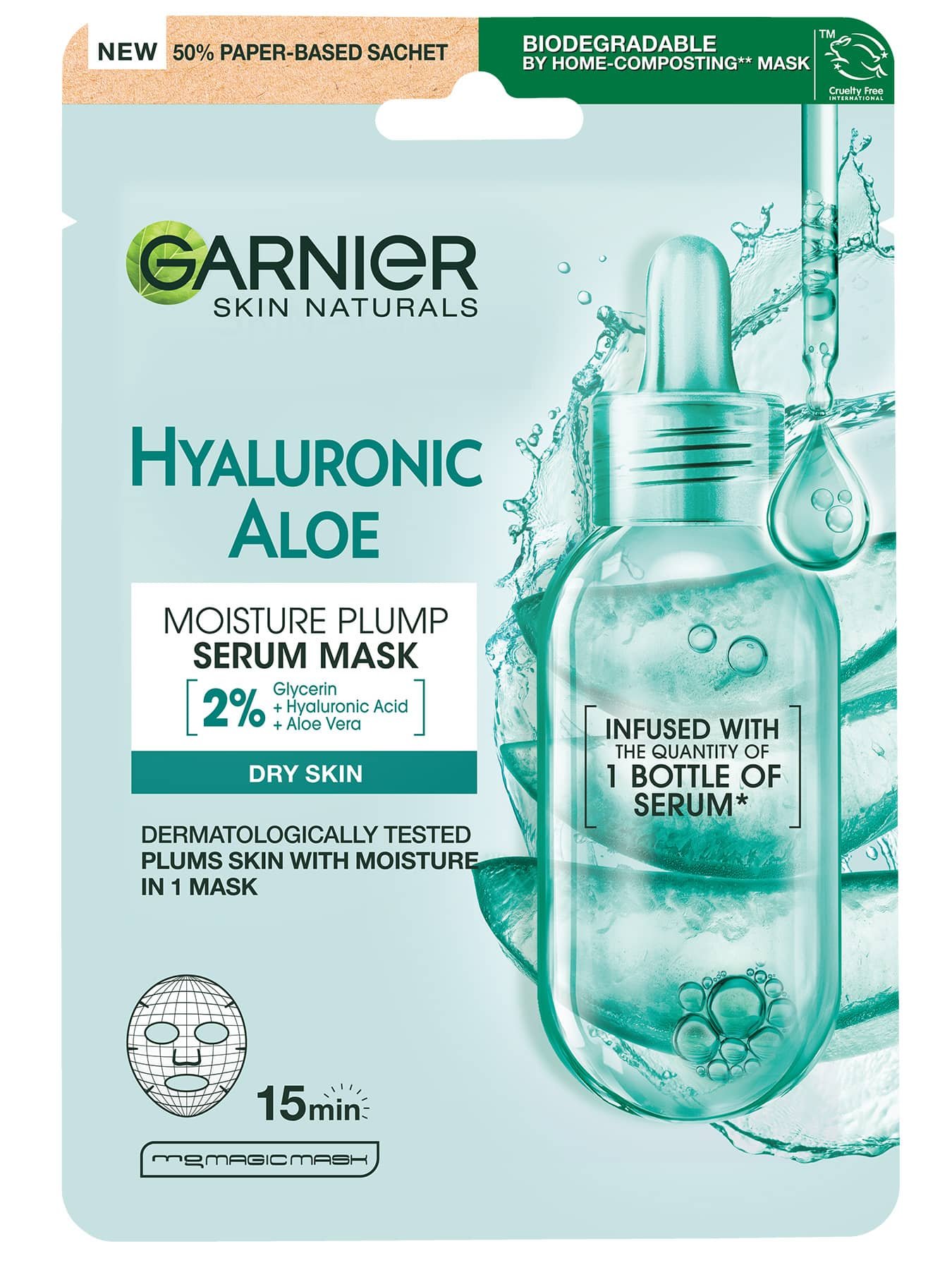 Garnier skin naturals hyaluronic aloe maska za obraz