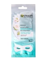 Garnier Skin Naturals Eye Tissue maska za oči v robčku za glajenje gubic okrog oči