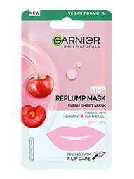 Garnier Skin Naturals Lips Replump maska za ustnice