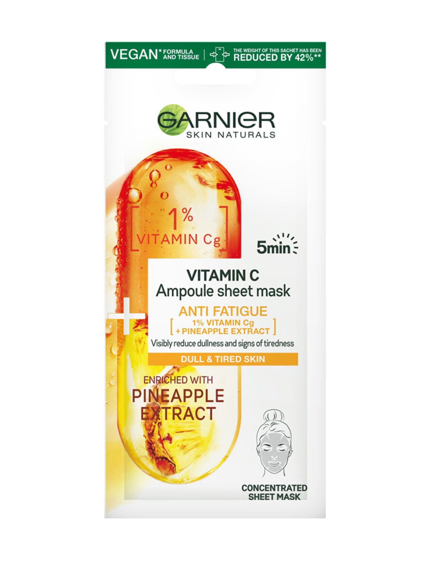 garnier skin naturals maska u maramici sa sadrzajem ampule vitamin c za umornu kozu 15g 1350x1800