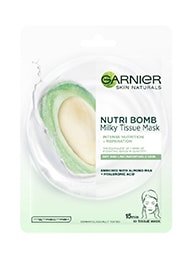 Garnier Skin Naturals Nutri Bomb tekstilna maska z mandljevim mlekom