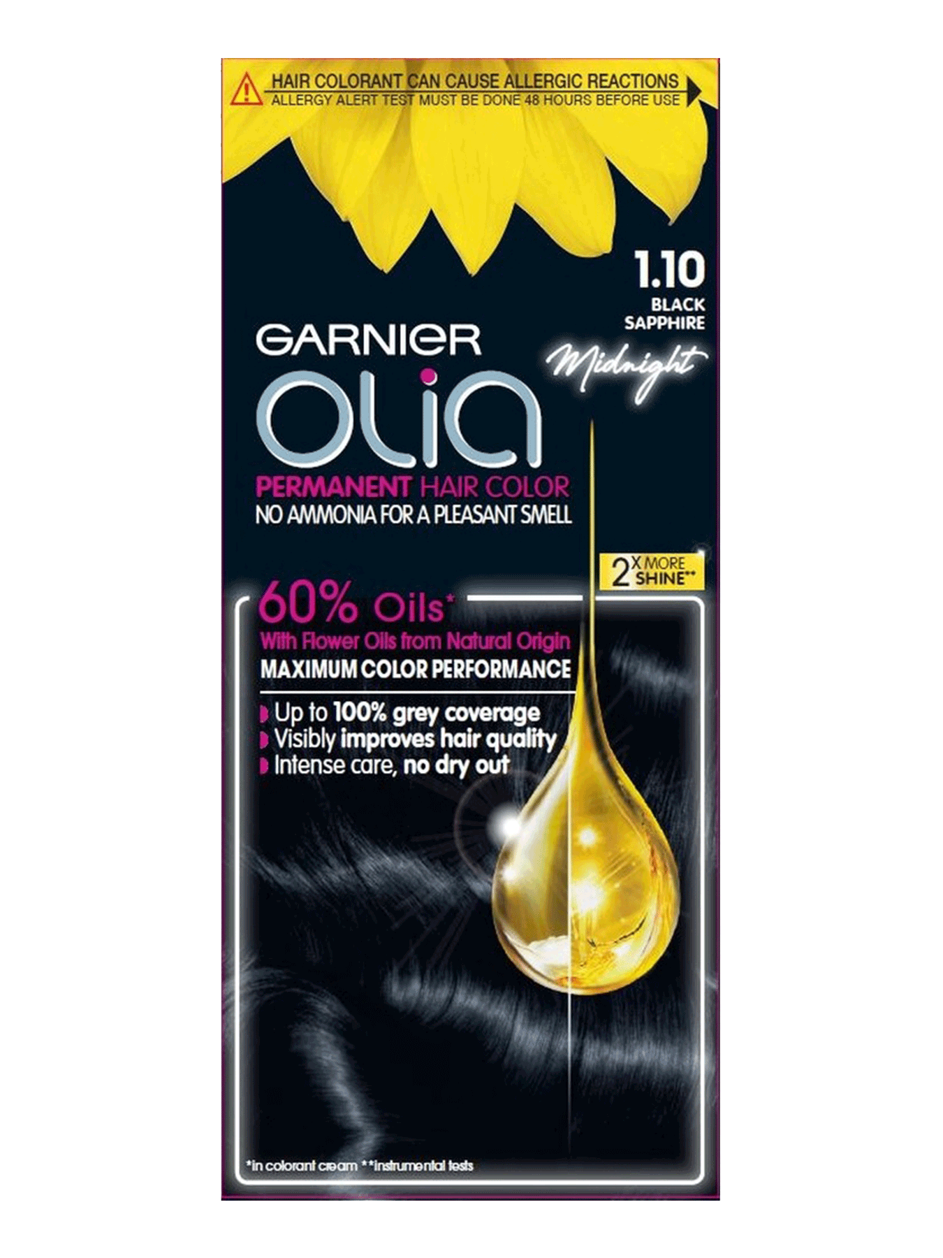 Garnier Olia 1.10 Črni safir
