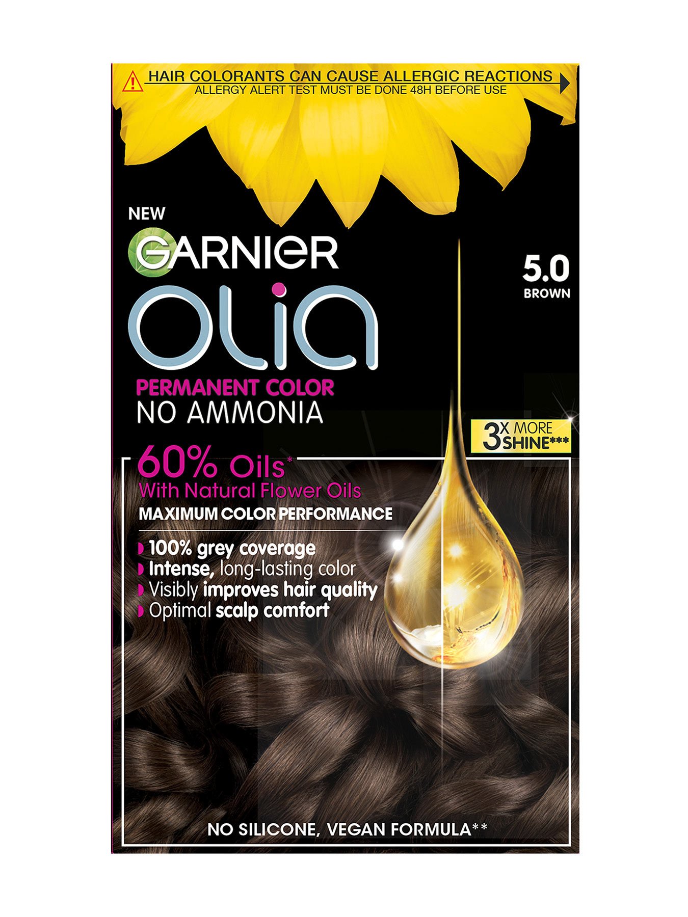 Garnier Olia 5.0 Rjava