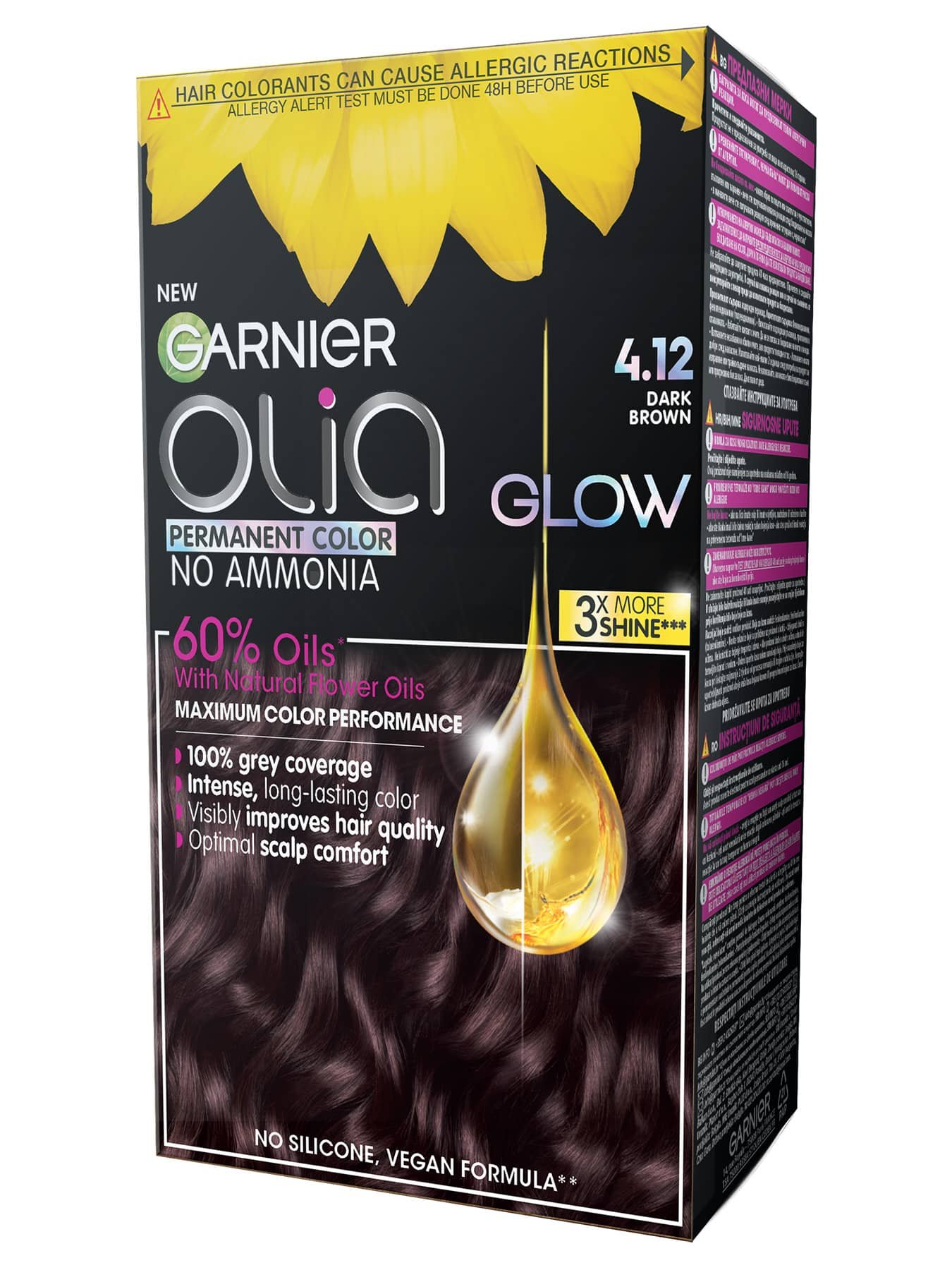 OLIA GLOW 4.12 TEMNO RJAVA
