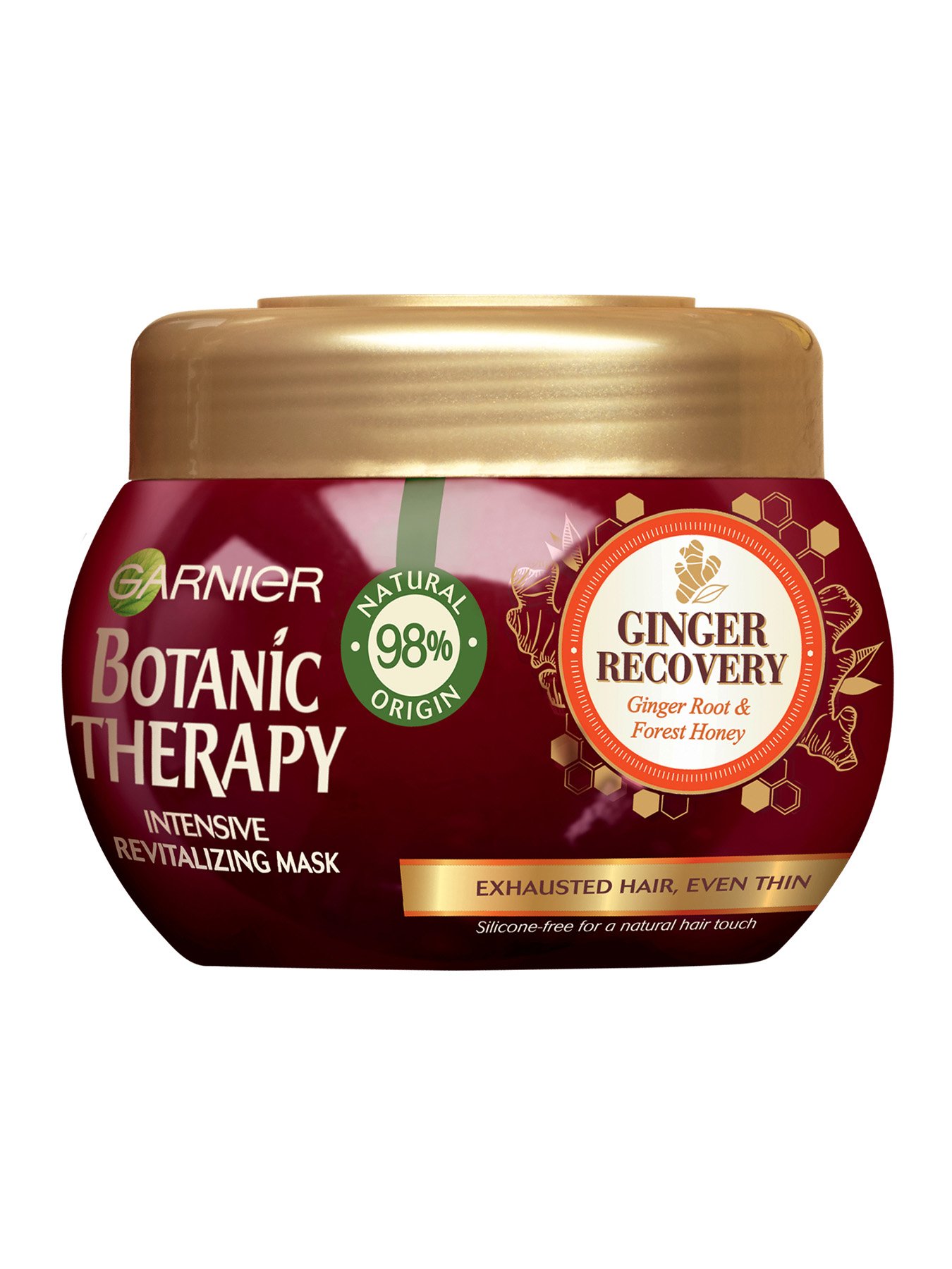 Garnier Botanic Therapy Honey Ginger maska za intenzivno obnovo oslabljenih, tankih las