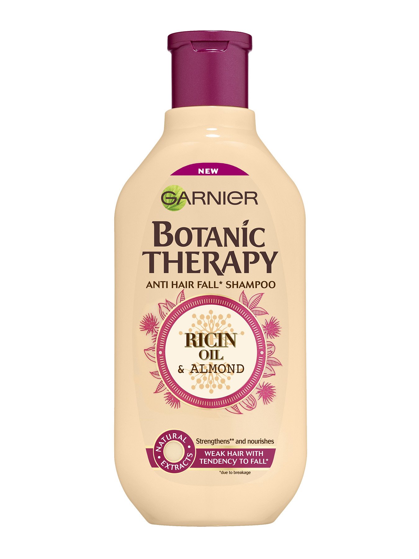 Botanic Therapy Ricin Oil & Almond Šampon 