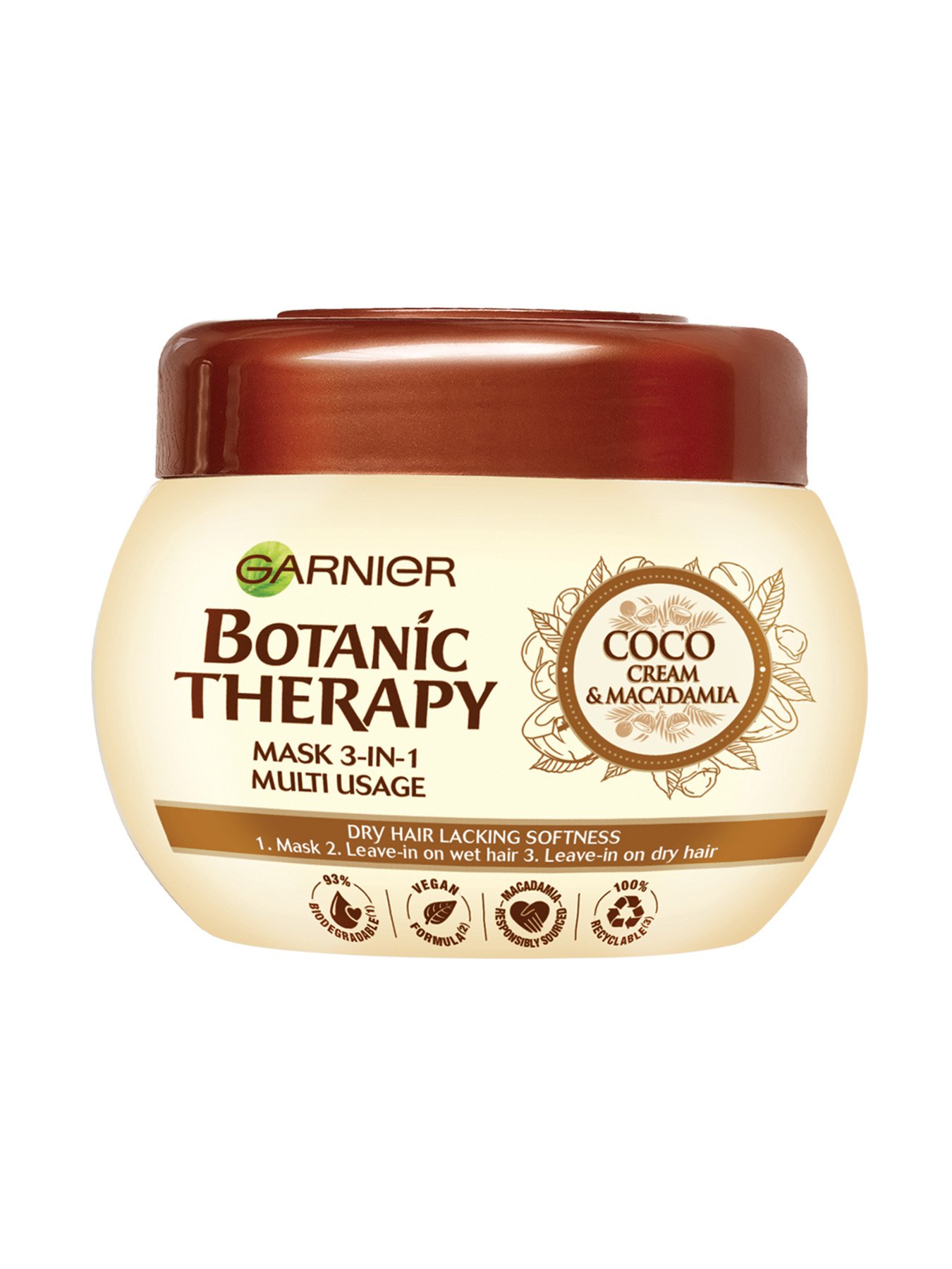 Garnier Botanic Therapy Coco & Macadamia maska 