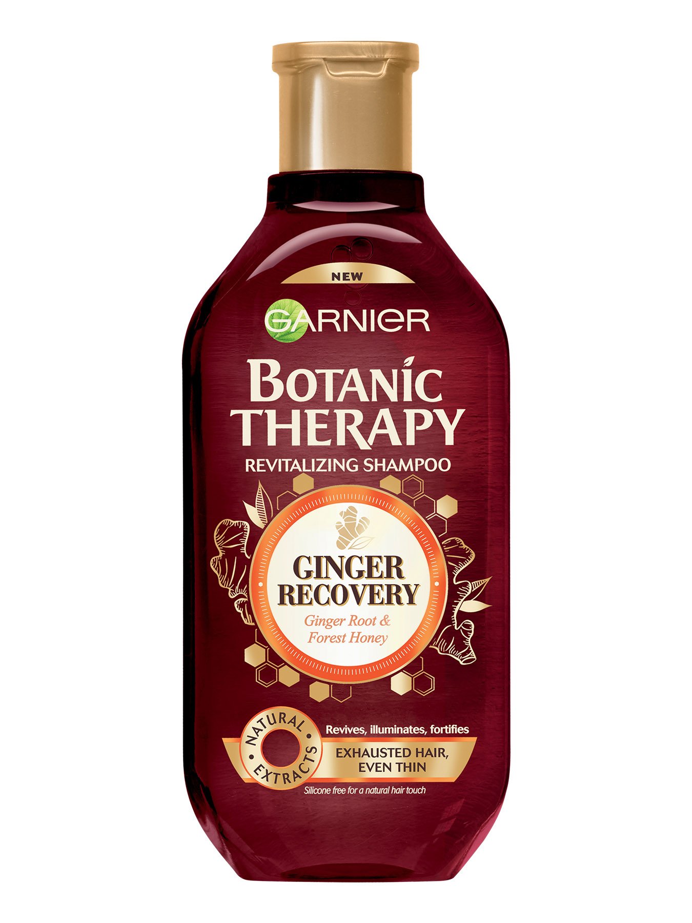 Garnier Botanic Therapy Honey Ginger šampon za oslabljene, tanke lase 