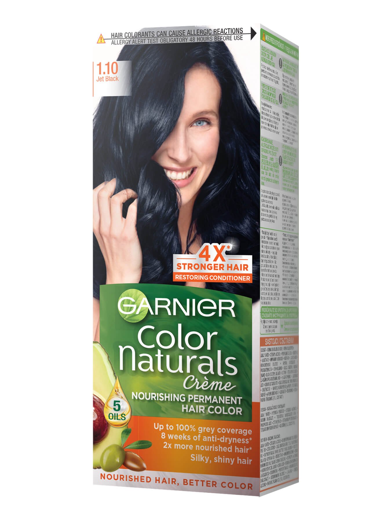 Garnier Color Naturals 1.10 Smolnato črna