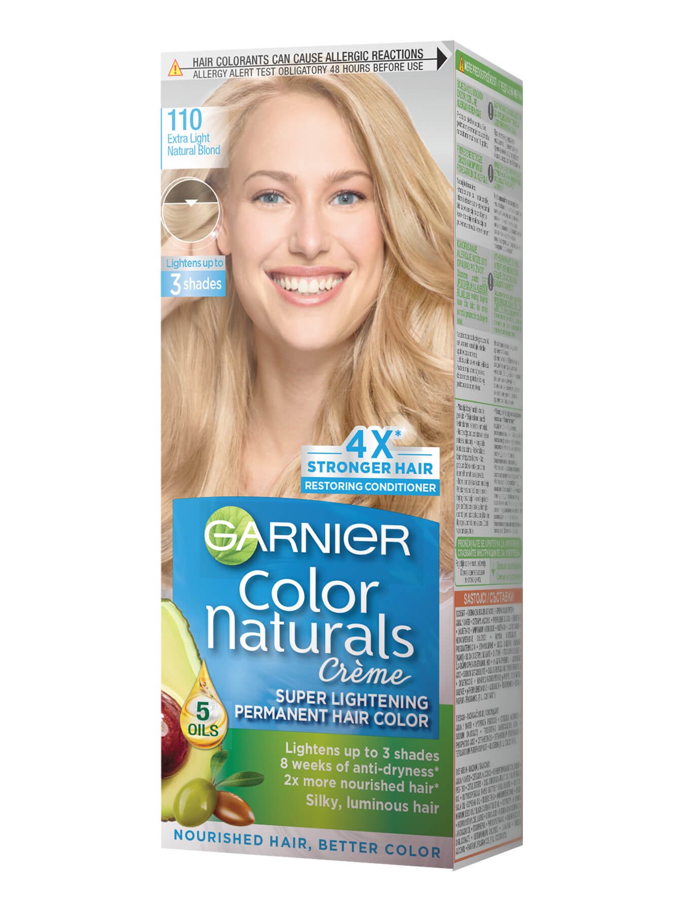 Garnier Color Naturals 110 Zelo svetla naravno bež blond