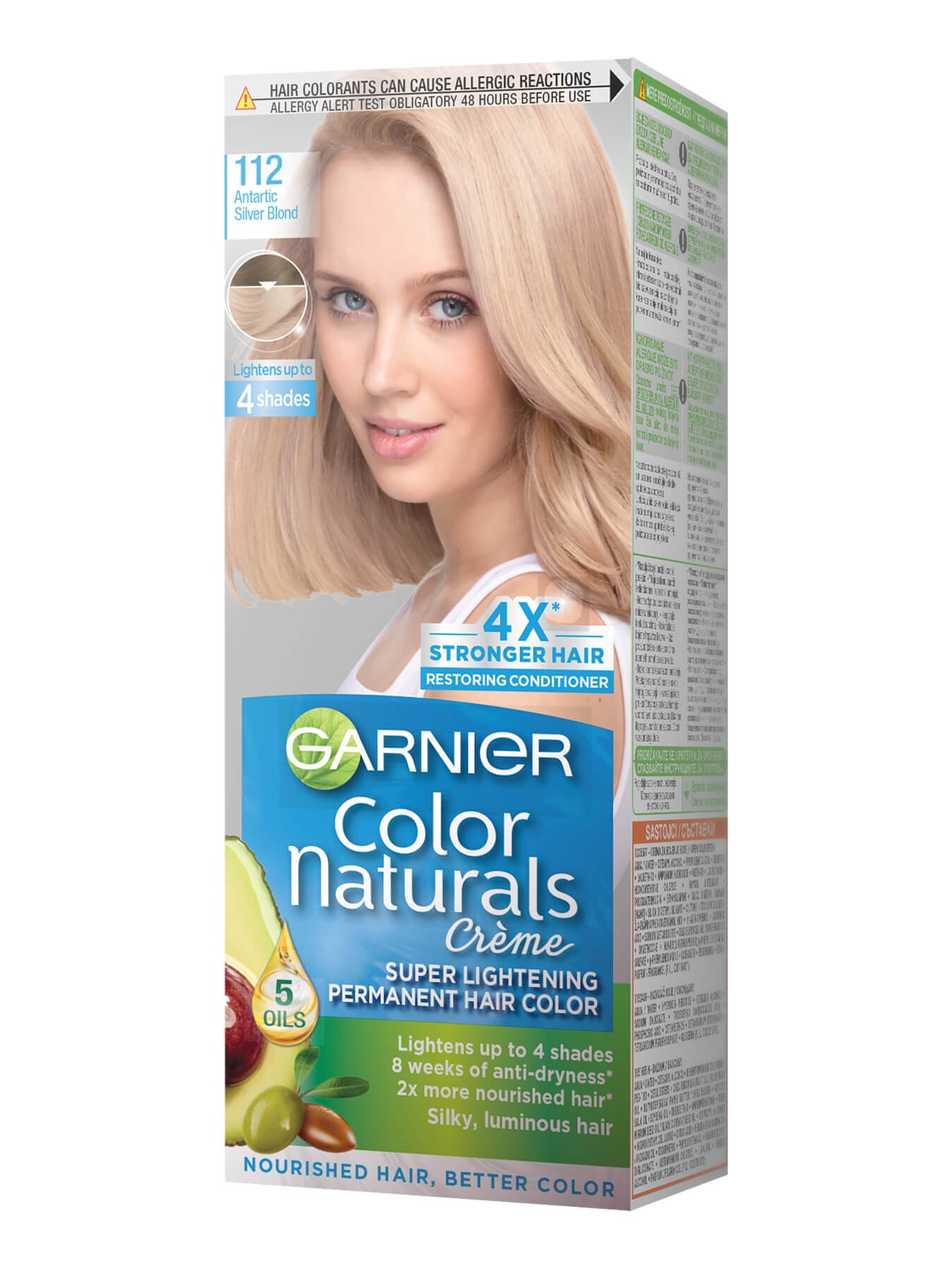 Garnier Color Naturals 112 Polarna srebrno blond