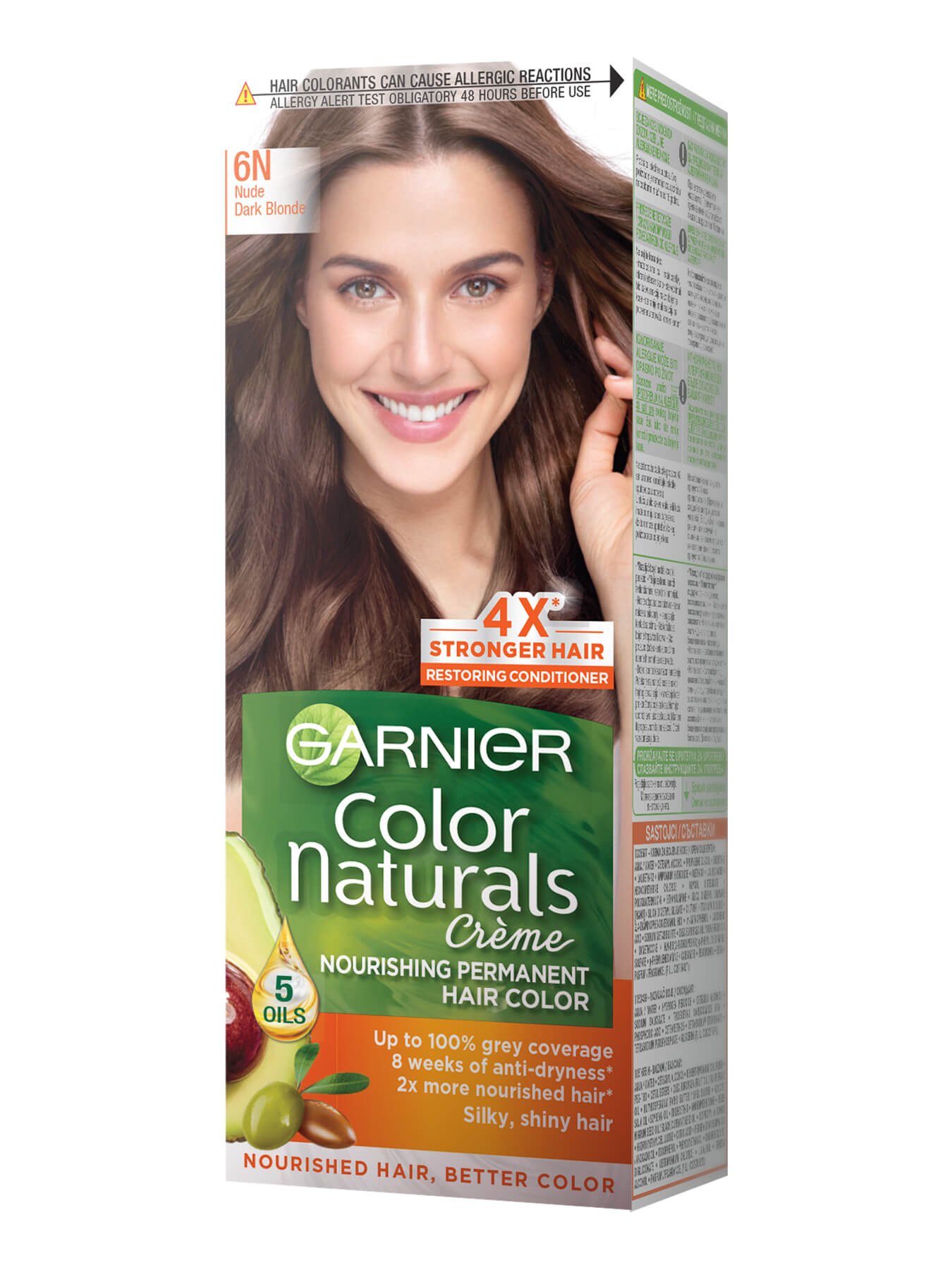 Garnier Color Naturals 6N Nevtralno svetlo rjava