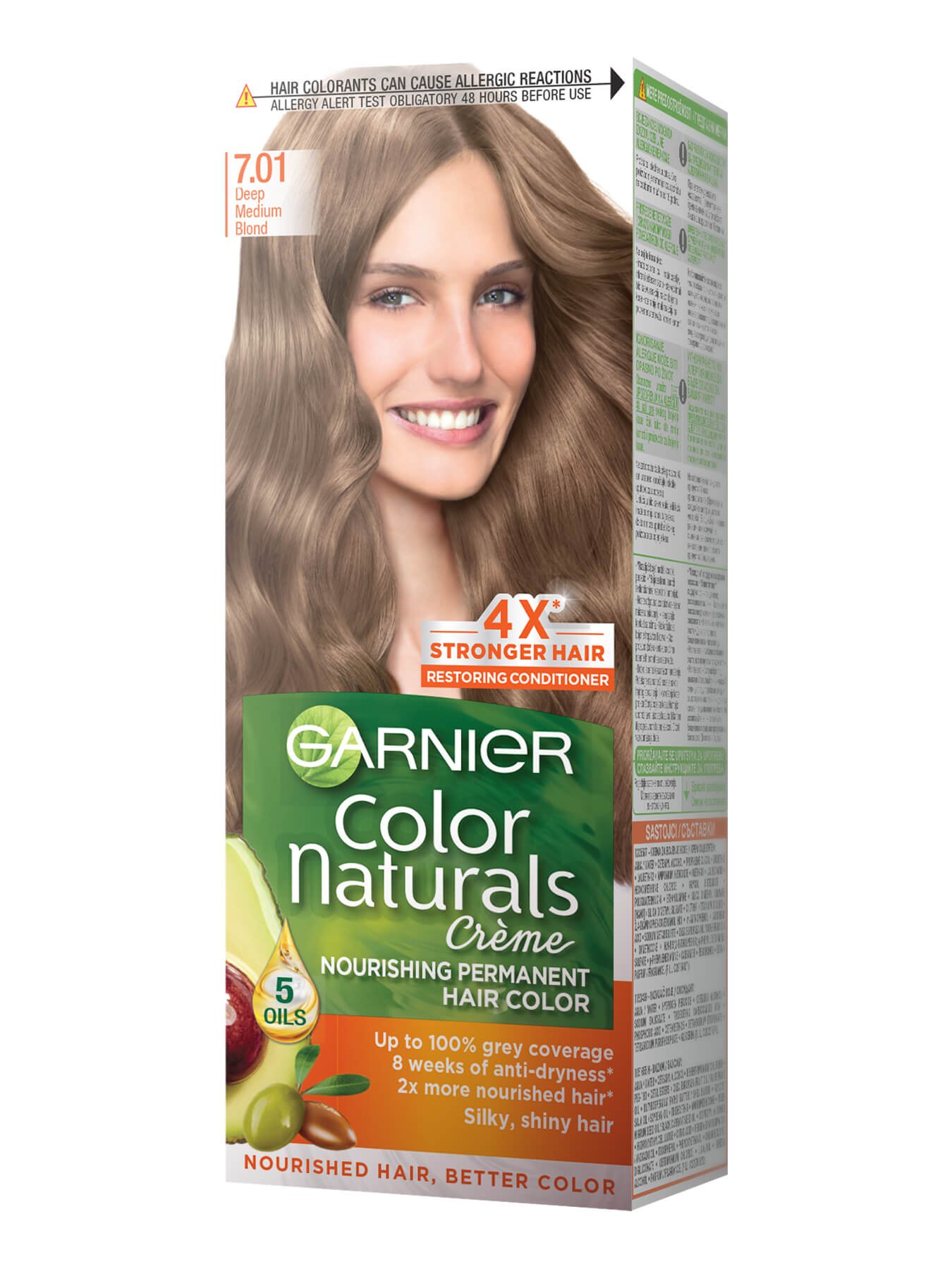 Garnier Color Naturals 7.01 Intenzivno srednje blond