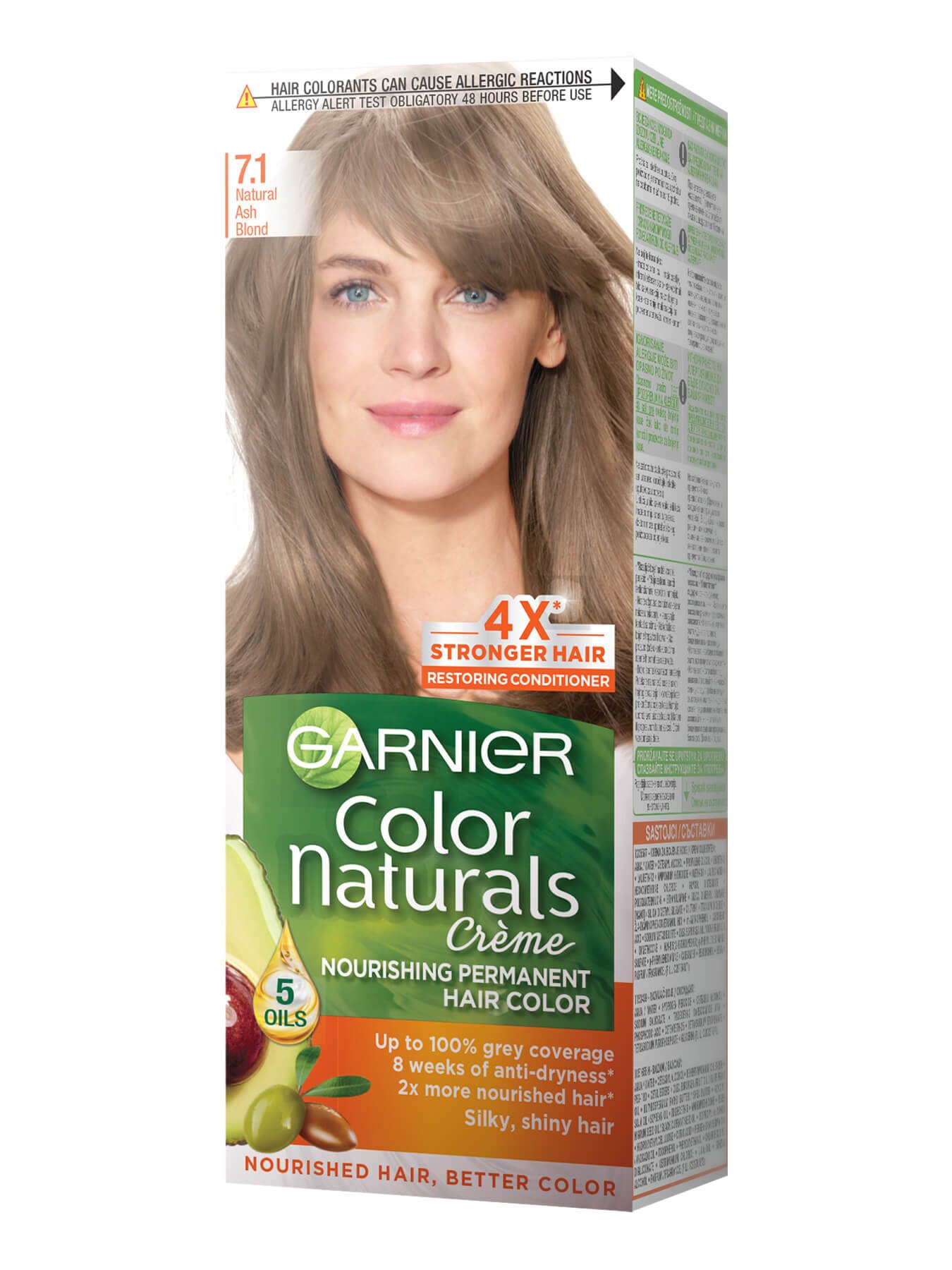 Garnier Color Naturals 7.1 Naravno pepelnato blond