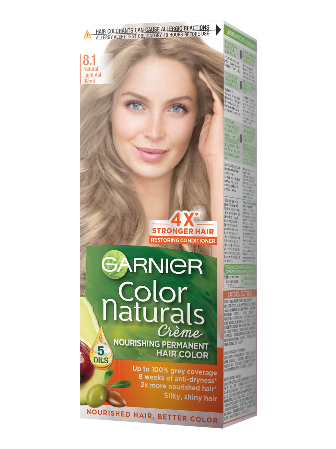 Garnier Color Naturals 8.1 Naravno svetla pepelnato blond