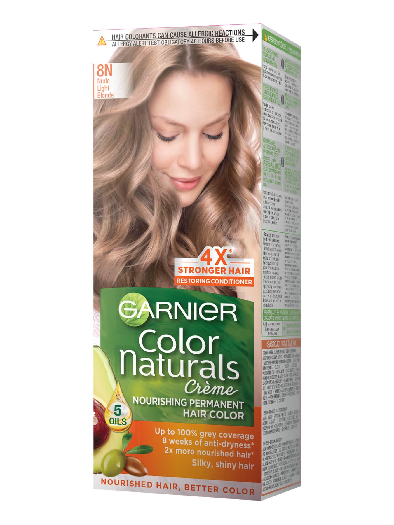Garnier Color Naturals 8N Nevtralno svetlo blond