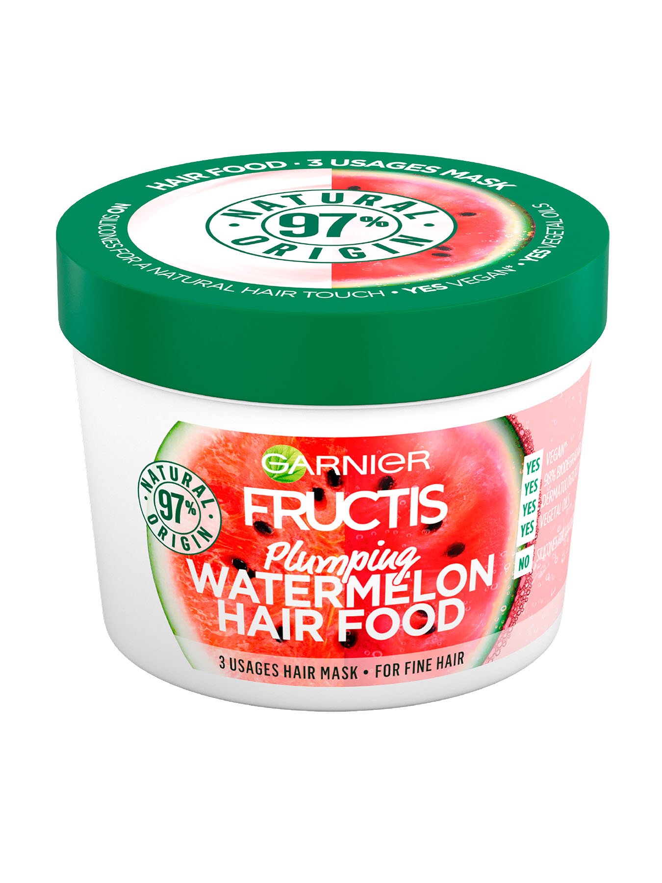 Garnier Fructis Hair Food Watermelon maska 