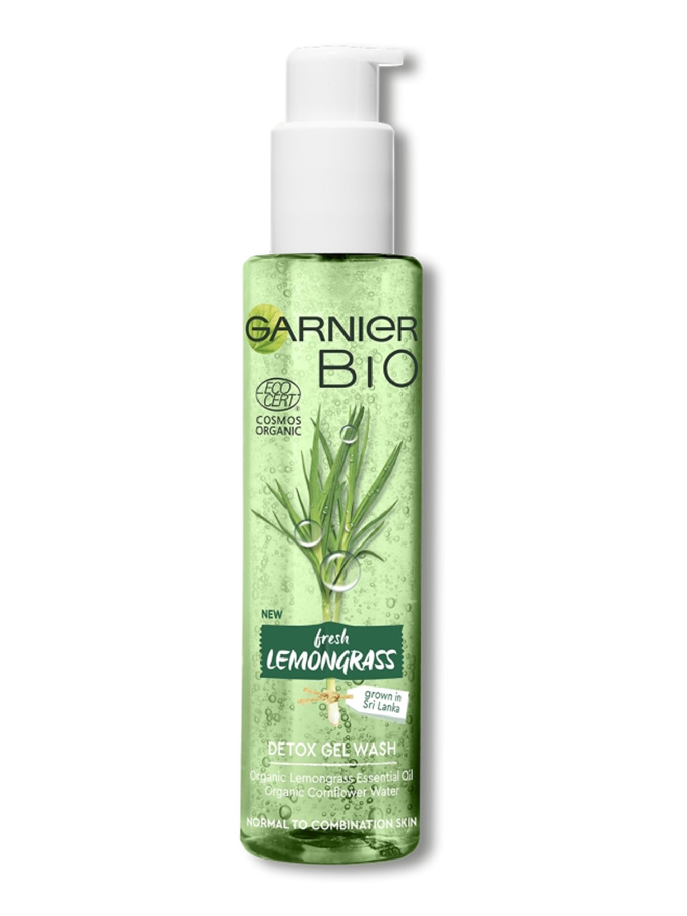 Garnier Bio Lemongrass razstrupitveni gel za čiščenje obraza, 