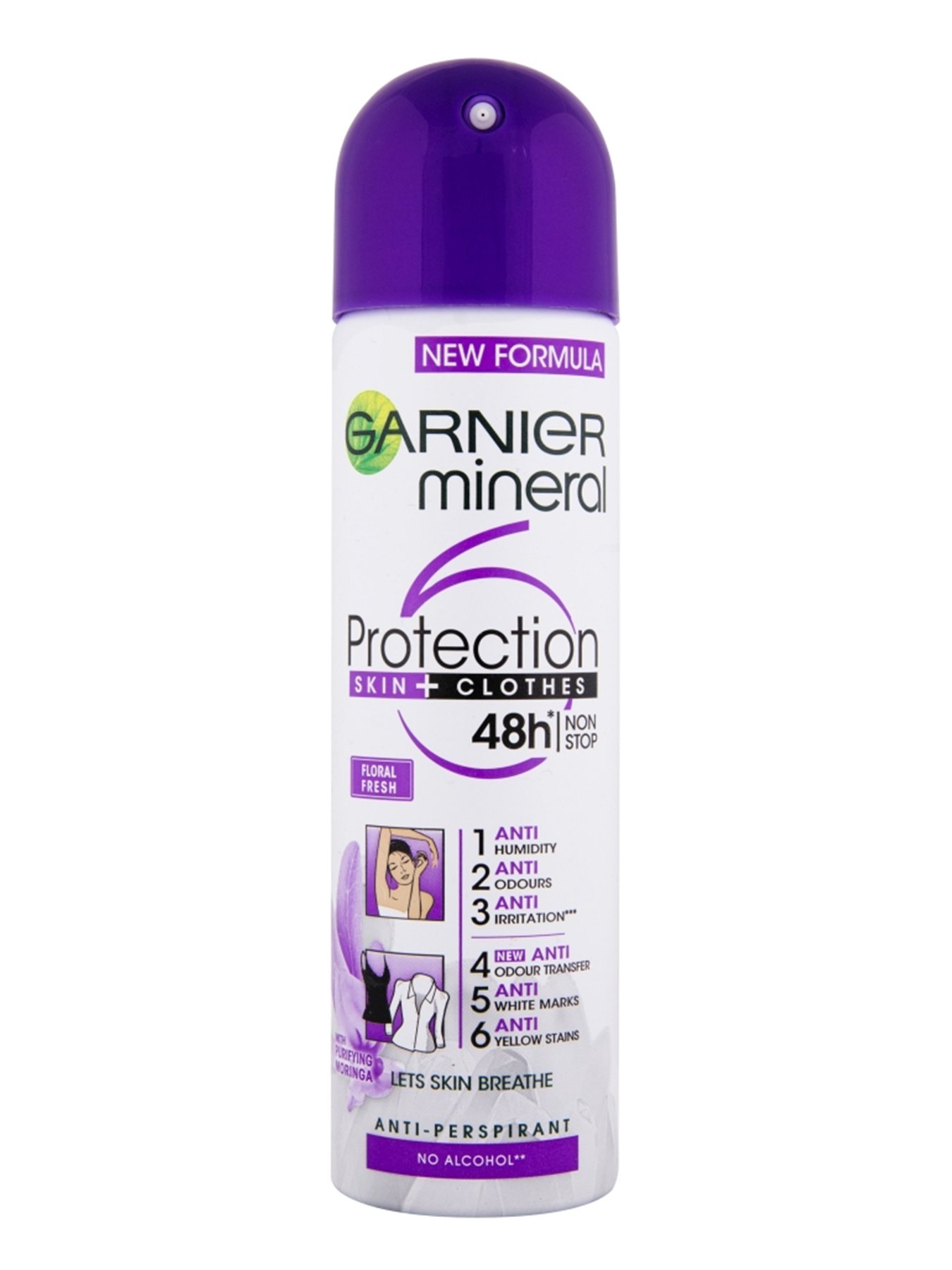 Garnier Mineral Deo Protection 6 Floral Fresh Sprej 