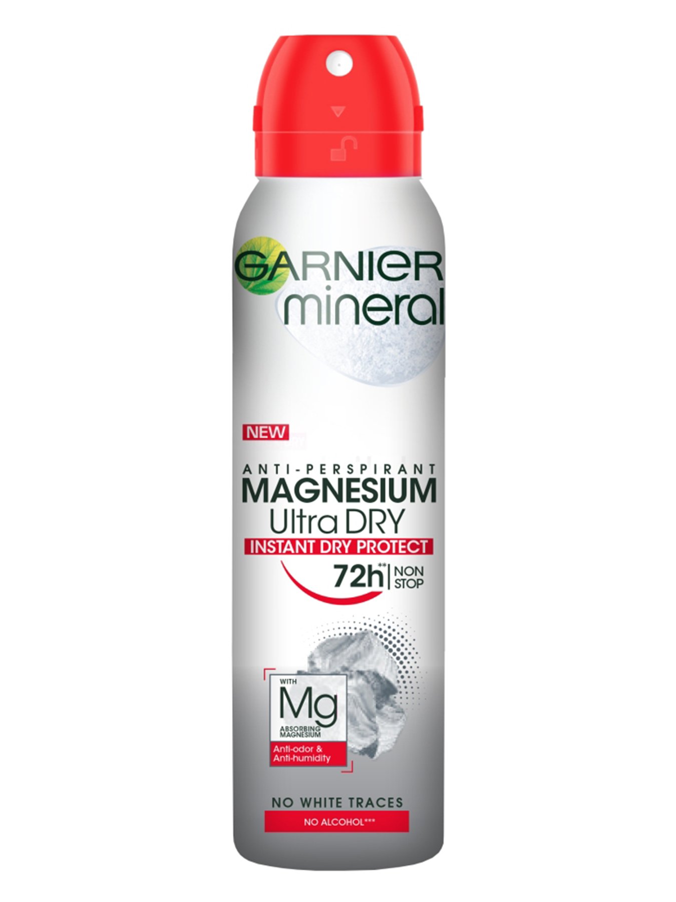 Mineral Deo Magnesium 72h Antiperspirant Sprej Garnier