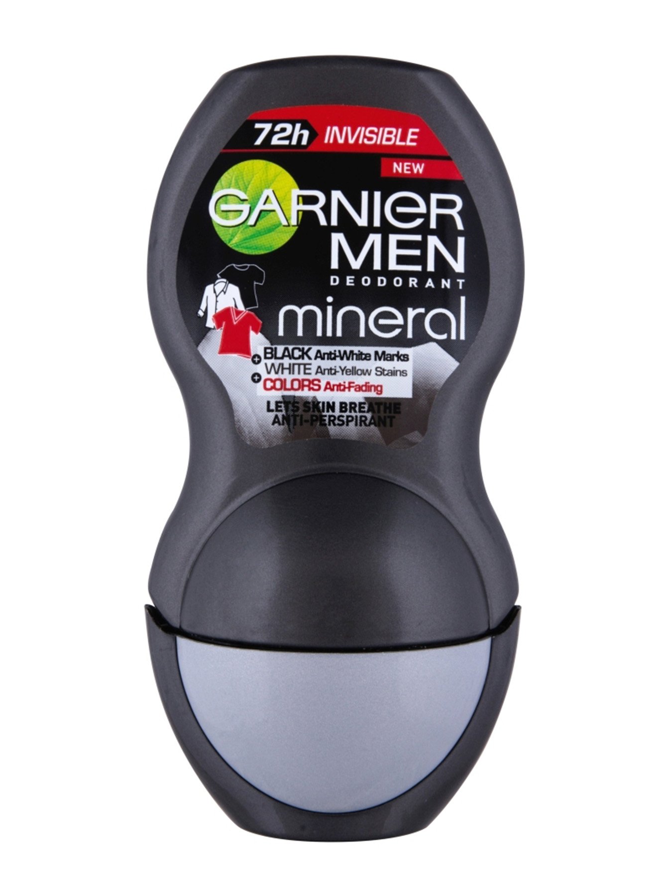Garnier Mineral Deo Men Invisible Black, White & Colors Roll-on 