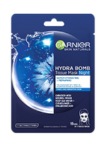 Garnier Skin Naturals Hydra Bomb Tissue Mask Night maska za obraz nočna
