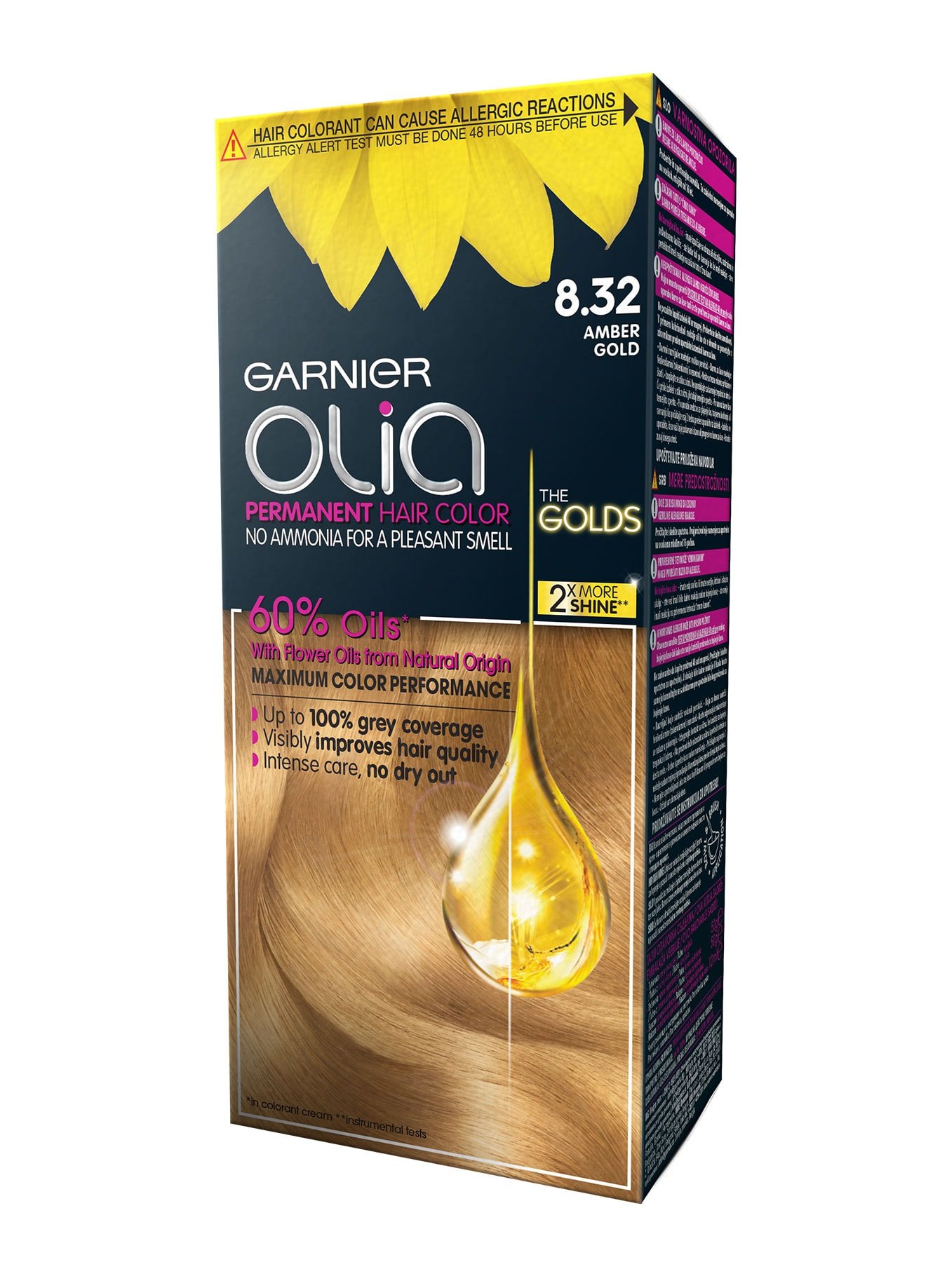Garnier Olia Gold 8.32 Jantarno zlata